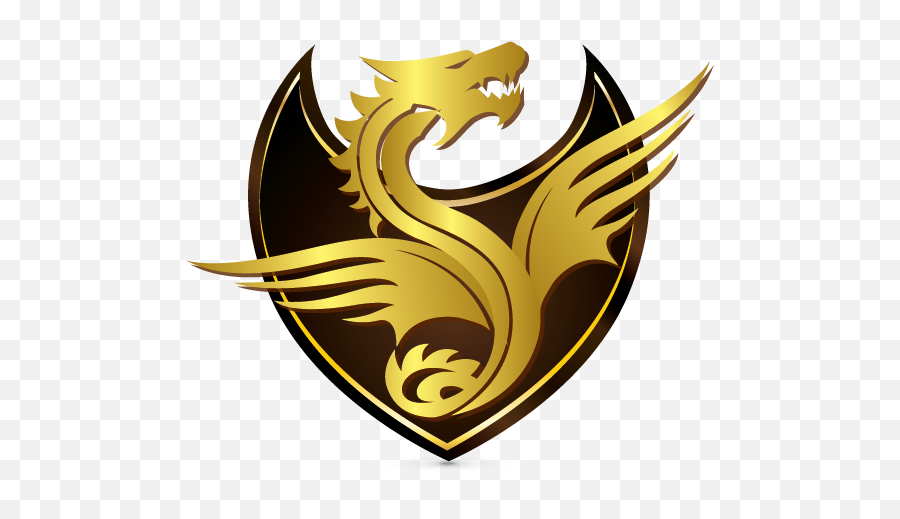 Dragon Logo Maker - Gold Dragon Logo Design Png,Dragon Logos