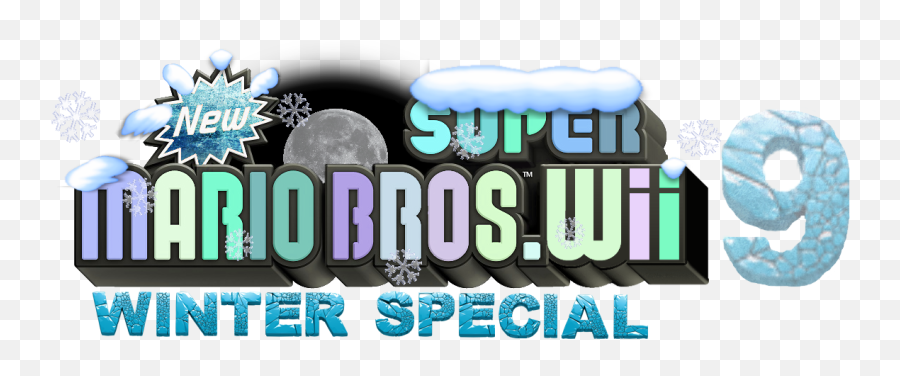 New Super Mario Bros Wii 9 Winter Special - New Super Mario Bros 9 Png,New Super Mario Bros Logo