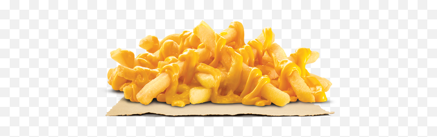 Burger King Cheesy Fries - French Fries With Cheese Png,Fry Png