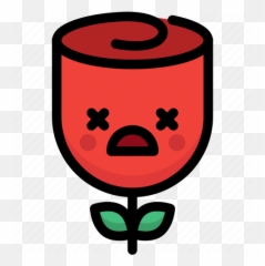 Dead Emoji Emotion Expression Face - Clip Art Png,Dead Rose Png