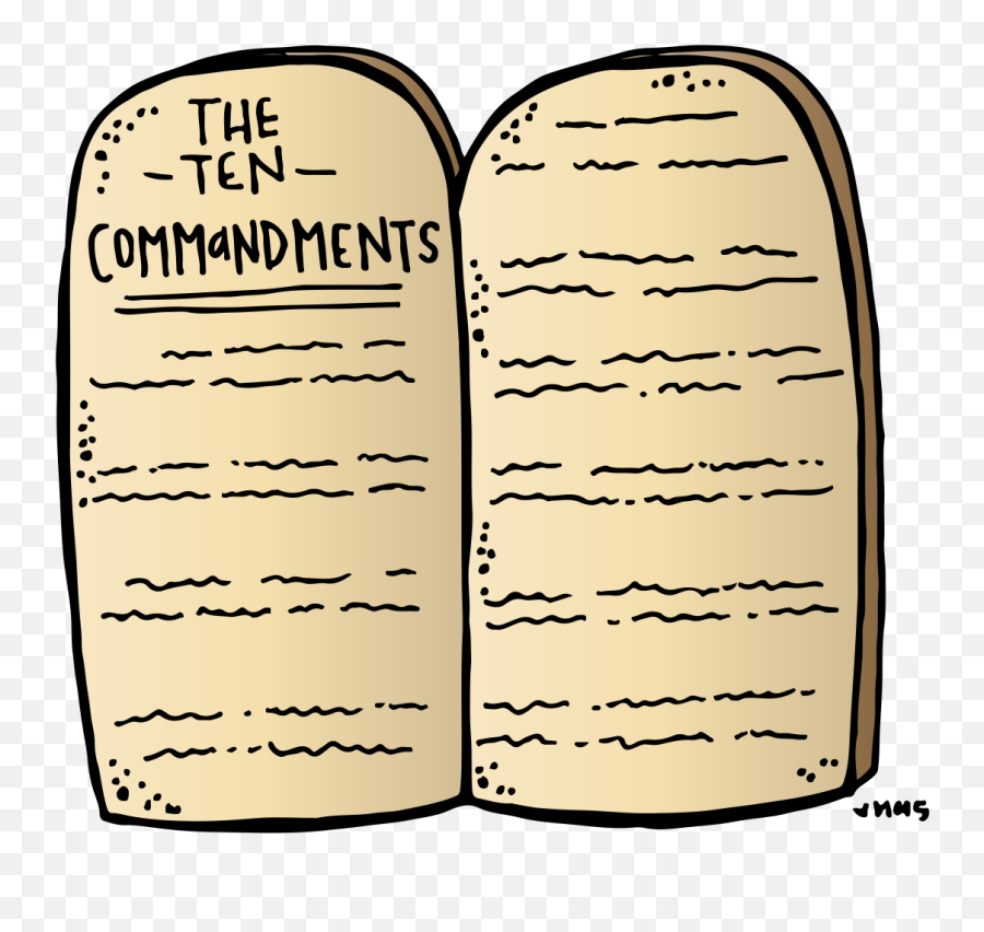 Ten Commandments Png 5 Image - Ten Commandments Clipart Transparent,Ten Commandments Png