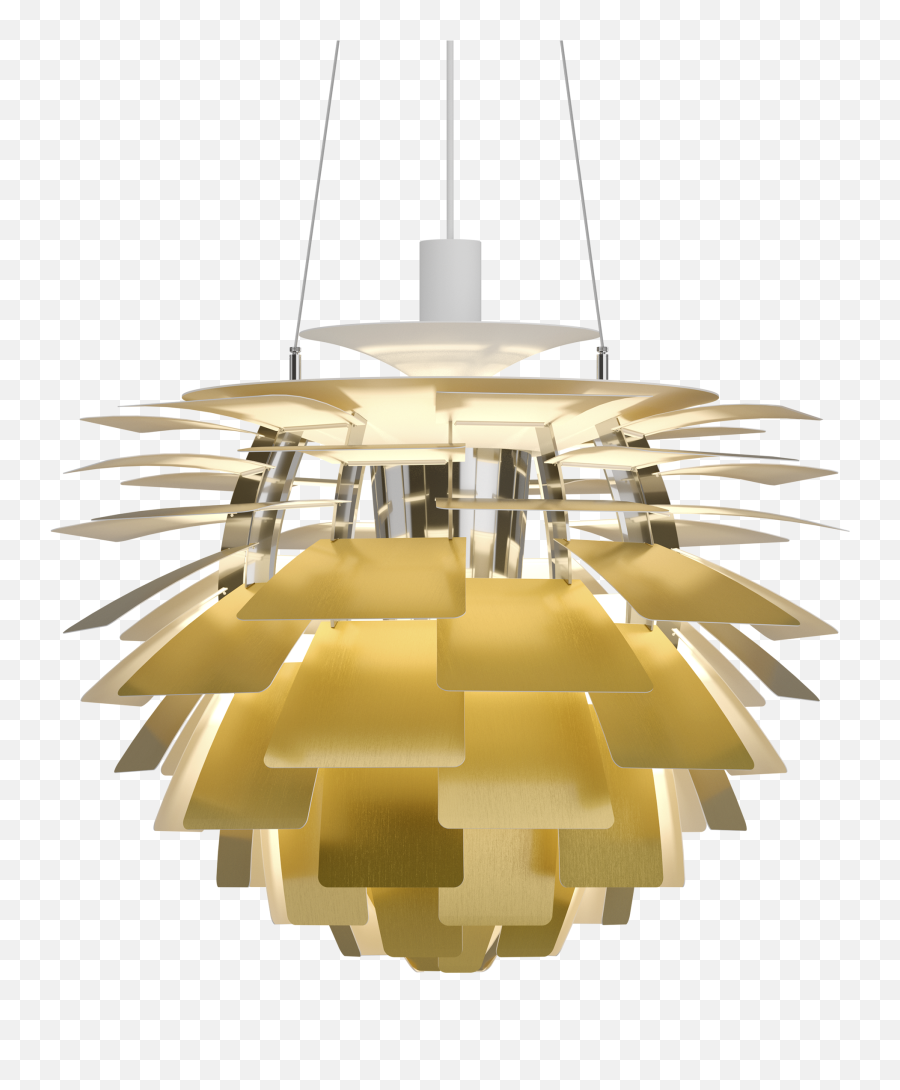 Gold Chandelier Png - Ph Artichoke Lamp Transparent Ph Artichoke,Lamp Png