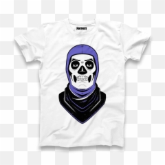Skull Trooper Tee - Fortnite Shirt png