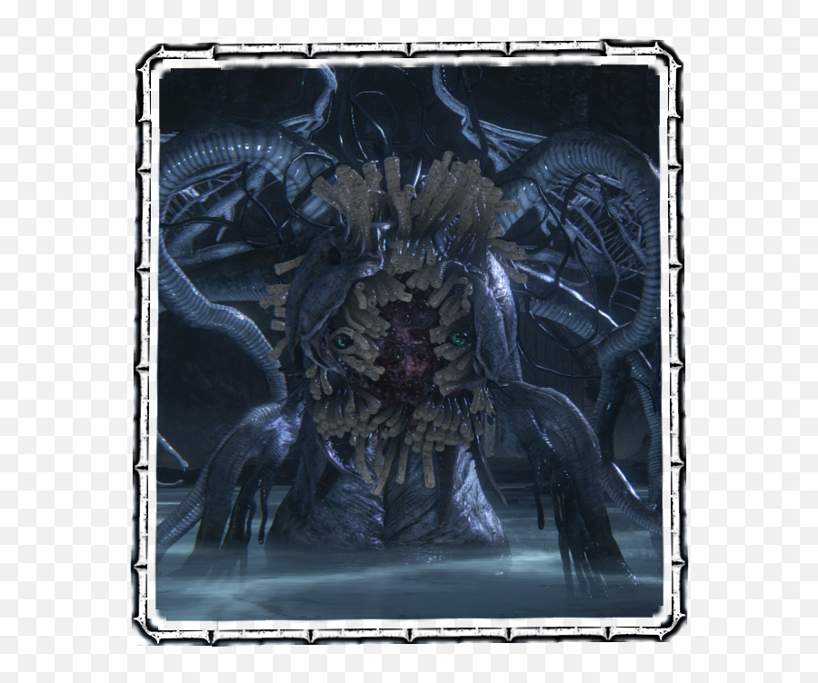 Ebrietas Daughter Of The Cosmos - Bloodborne Blood Starved Beast Face Png,Bloodborne Logo Png