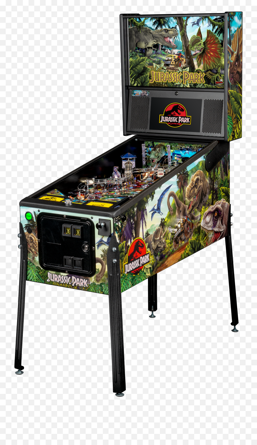 Jurassic Park - Stern Pinball Machines Png,Jurassic Park Png