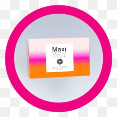 Maxi Triple White Glow Soap - Mymaxilife Circle Png,White Glow Png
