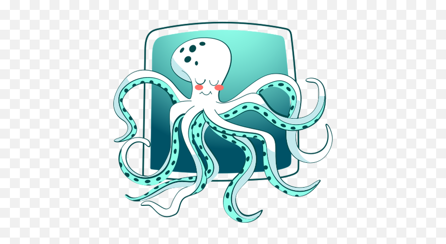 Sleeping Octopus Stylish - Transparent Png U0026 Svg Vector File Illustration,Tentacle Png