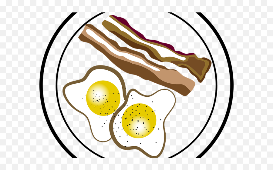 Fried Egg Clipart Breakfast - Bacon And Eggs Vector File Png,Fried Egg Png