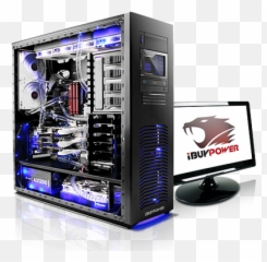 Ibuypower Hardcore Gaming Pc Erebus - Itu0027s One Cool Beast Computer Repair Services Png,Gaming Pc Png