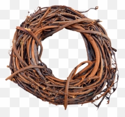 Nest Png Transparent Free Images - Wicker Wreath Transparent Background,Bird Nest Png