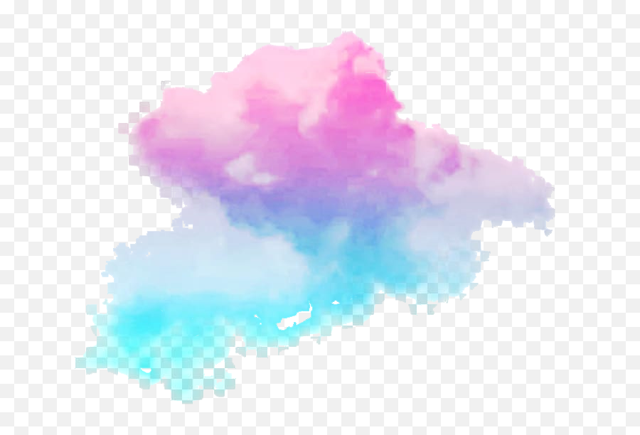 Download Clipart Smoke Cloud Color - Pink Cloud Transparent Background Png,Smoke Clipart Png
