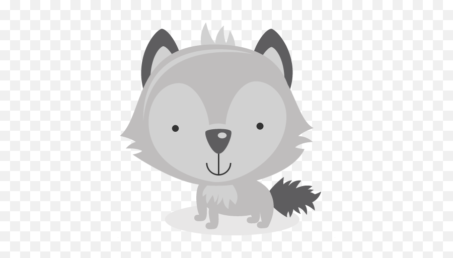 Cute - Cute Wolf Clipart Png,Werewolf Transparent