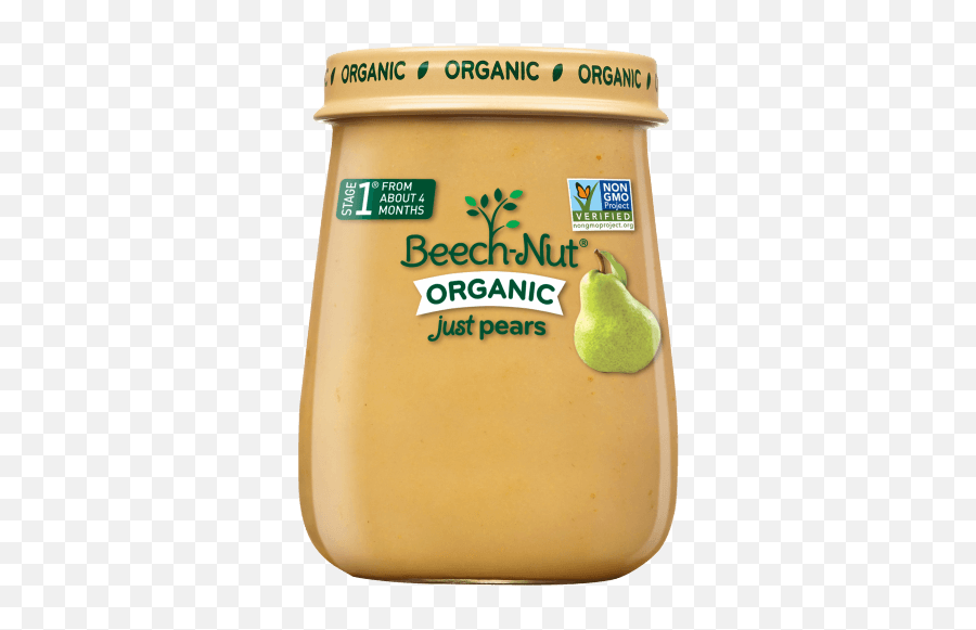 Jar - Organic Beech Nut Baby Food Png,Pears Png