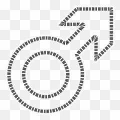 Male Symbol Piano Keys Free Svg - 1980 Mlb All Star Game png