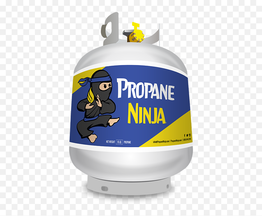 Tank - Ninjalogonew Propane Ninja Cartoon Png,Ninja Logo Png