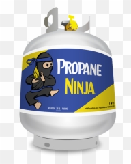 Tank - Ninjalogonew Propane Ninja Cartoon Png,Ninja Logo Png