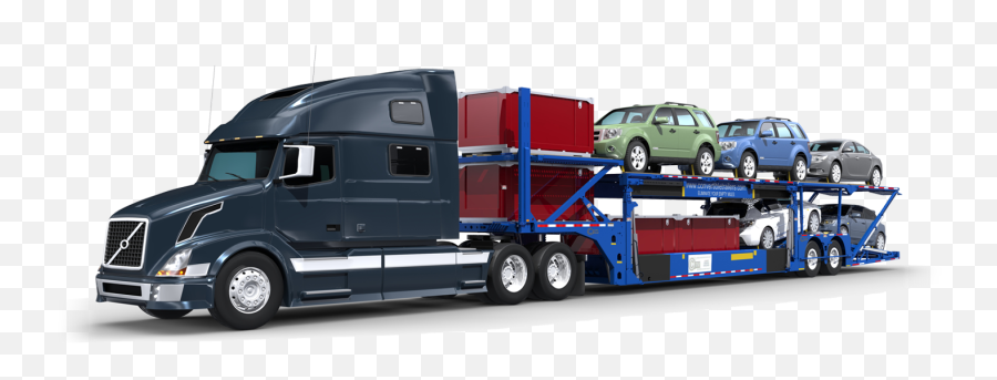 Truck - Driverworldwide 9 Car Carrier Trailer Png,Semi Truck Png