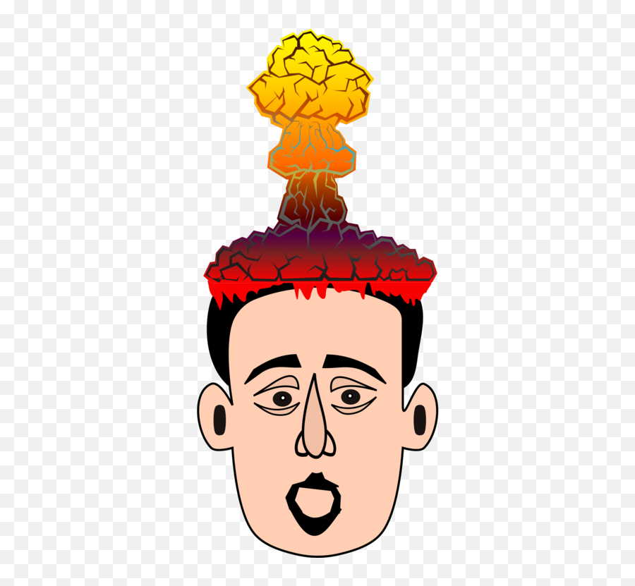 Head Art Organ Png Clipart - Cartoon Nuclear Explosion Png,Mushroom Cloud  Transparent - free transparent png images 