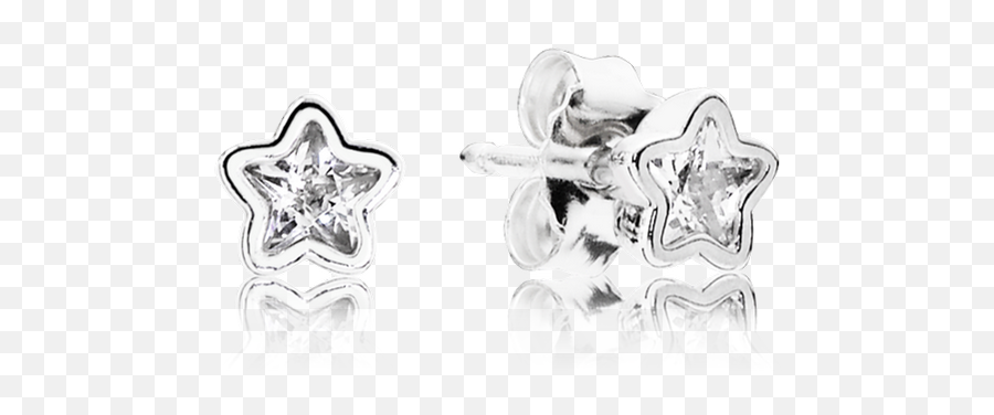 Stud Earring Png - Pandora Starshine Earrings,Earring Png
