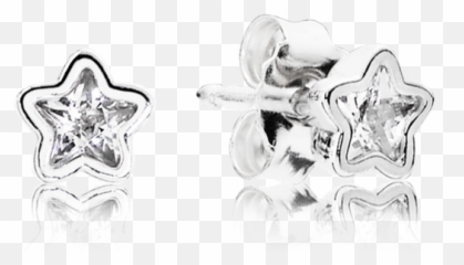 Stud Earring Png - Pandora Starshine Earrings