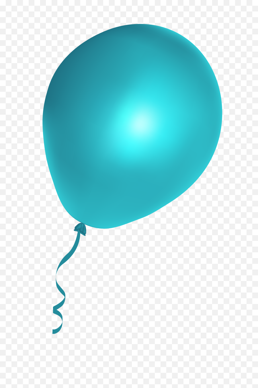 Balloons Free Png Transparent I - Cyan Balloon,Balloon Transparent