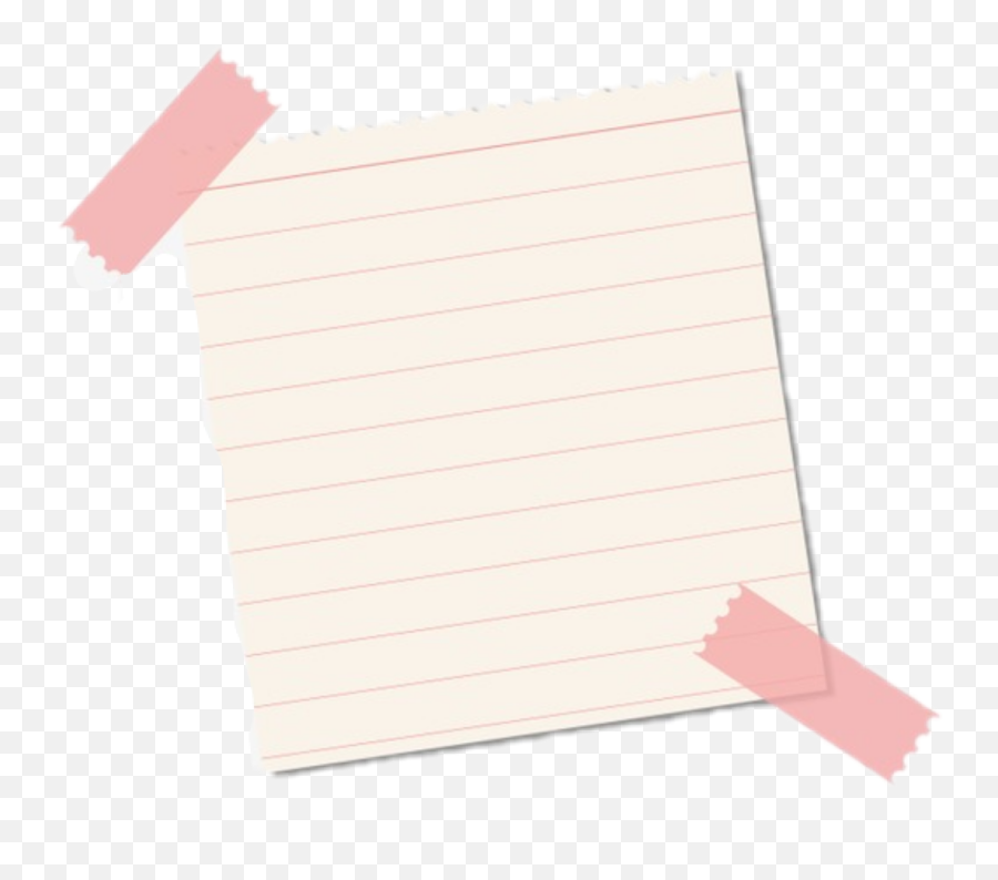 Report Clipart Paper Note - Horizontal Png,Note Png