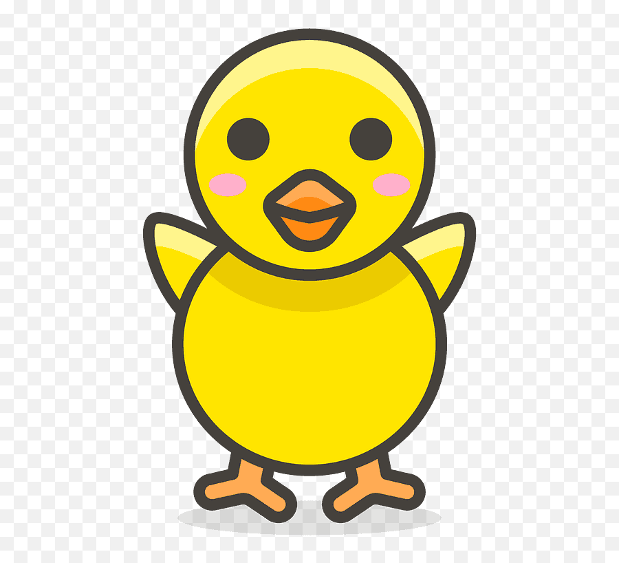 Baby Chick Emoji Clipart - Baby Chick Clipart Png,Baby Chick Png