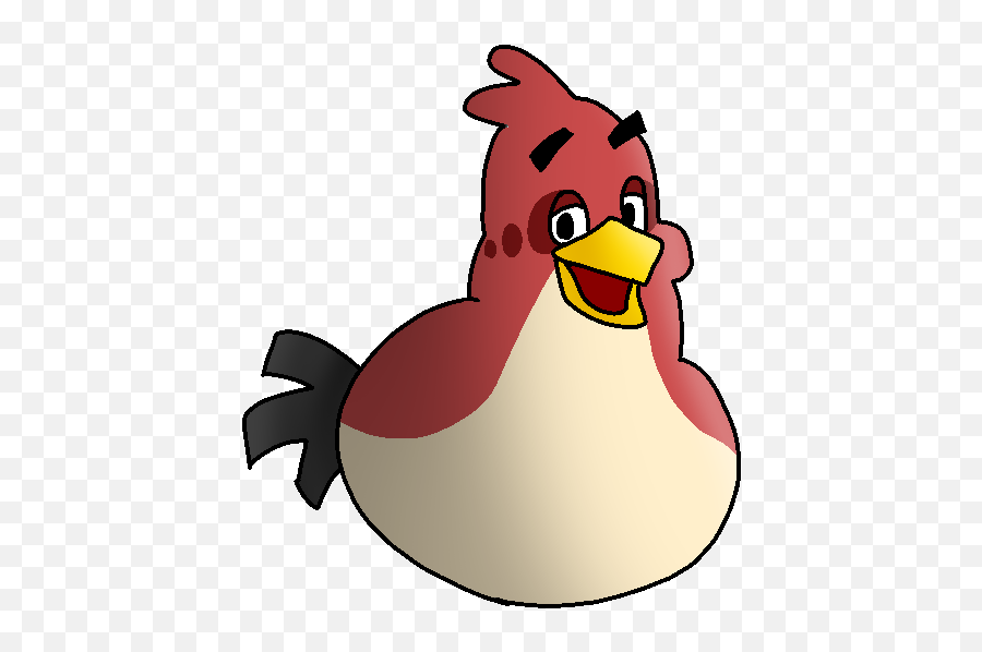 Red Bird From Angry Birds By Ethanb2 - Soft Png,Angry Birds Png