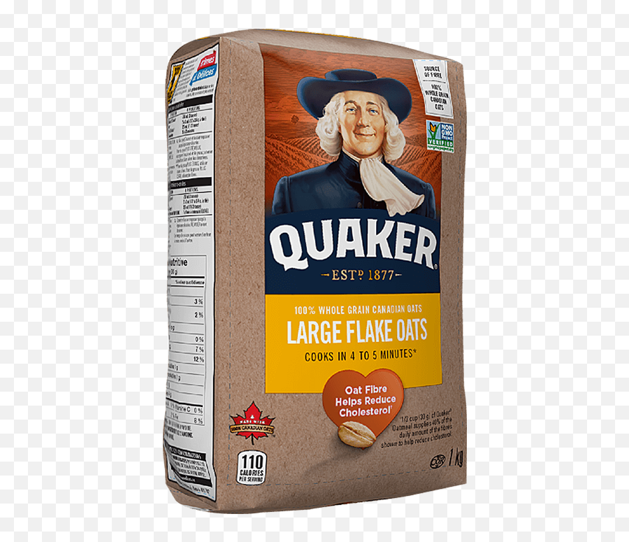 Large Flake Quaker Oats - Quaker Oats Png,Quakers Oats Logo