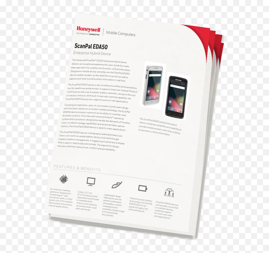Honeywell Scanpal Eda50 Hybrid Device - Scanvaegt Systems Electronics Brand Png,Honeywell Logo Transparent
