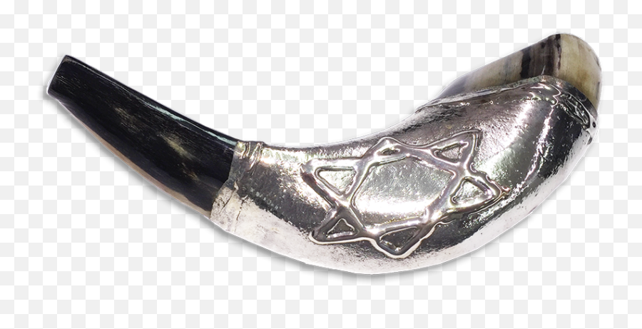 Download Silver - Plated Ramu0027s Horn Shofar Silver Full Solid Png,Shofar Png