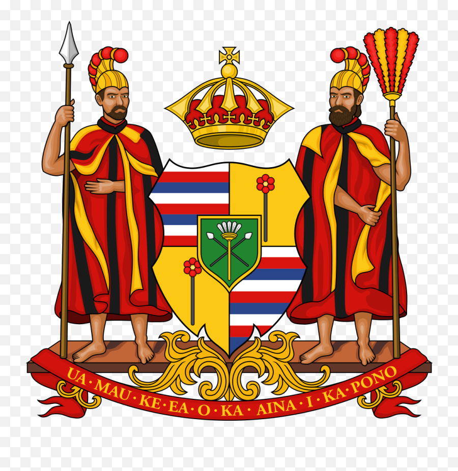 Royal Coat Of Arms The Kingdom - Hawaii Coat Of Arms Png,Kamehameha Png