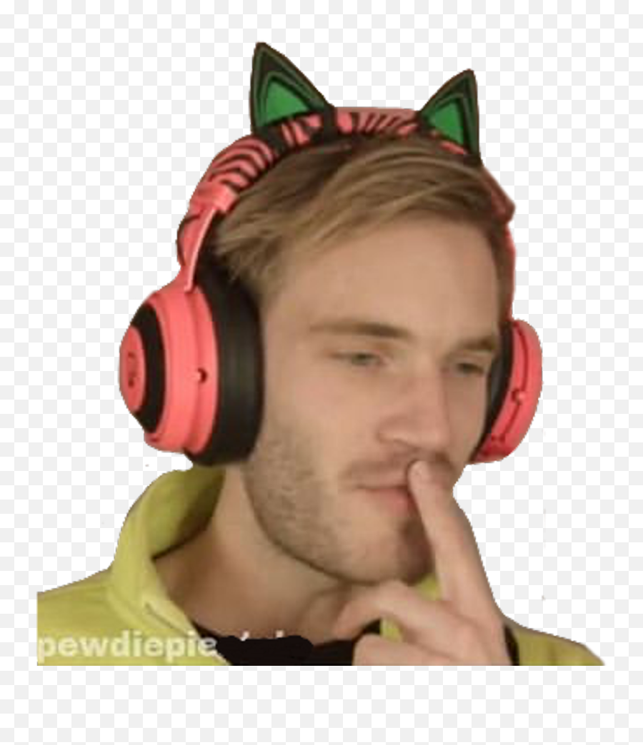 Download Pewdiepie Sticker - Pewdiepie With A Transparent Background Png,Pewdiepie Transparent