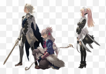 Download Corrin Takumi Felicia - Fire Emblem Fates Male Fire Emblem Fates Birthright Box Art Png,Corrin Png