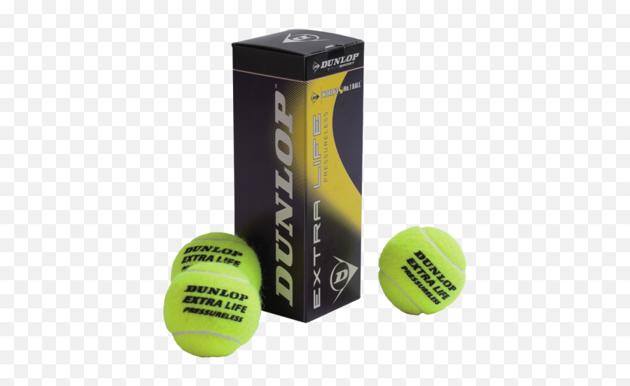 Download Tennis Ball Dunlop Extra Life Box Of - Dunlop Dunlop Bags Png,Extra Life Png