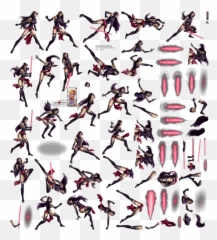 Marvel Avenger Alliance Sprite Sheet - Marvel Avengers Alliance Psylocke Png,Psylocke Png