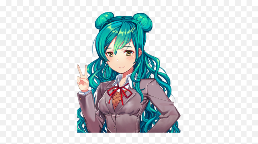 Chieko Doki Literature Club Fandom Wiki - Doki Doki Literature Club Cheiko Png,Doki Doki Literature Club Logo Png