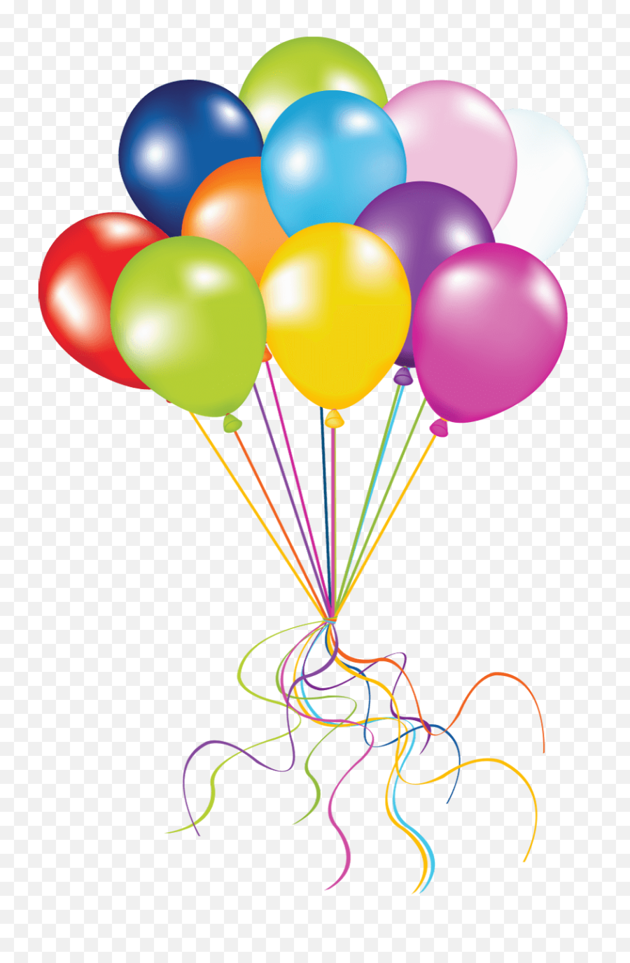 Transparent Balloon Png - Birthday Balloons Transparent Background,Balloons Transparent