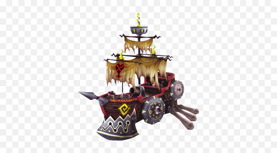 Pirate Ship - Kingdom Hearts 2 Phantom Storm Png,Pirate Ship Png