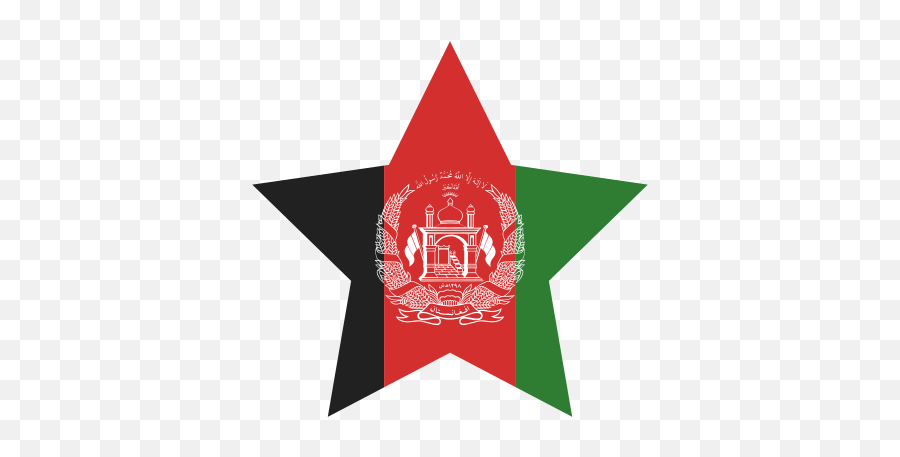 Afghanistan Flag Star Icon - Flag Of Afghanistan Png,Afghanistan Flag Icon