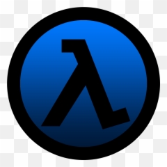 Download Hd Half Life Overhaul - Blue Half Life Logo Circle Png,Thug Life Logo