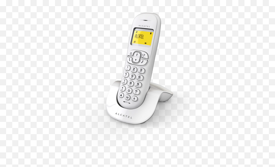 How Do You Turn Up The Volume - Alcatel C250 Cordless Phone White Png,Alcatel Onetouch Icon Pop Smartphone For Tracfone