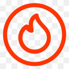 Fire Icon - Dot Png,Red Flame Icon