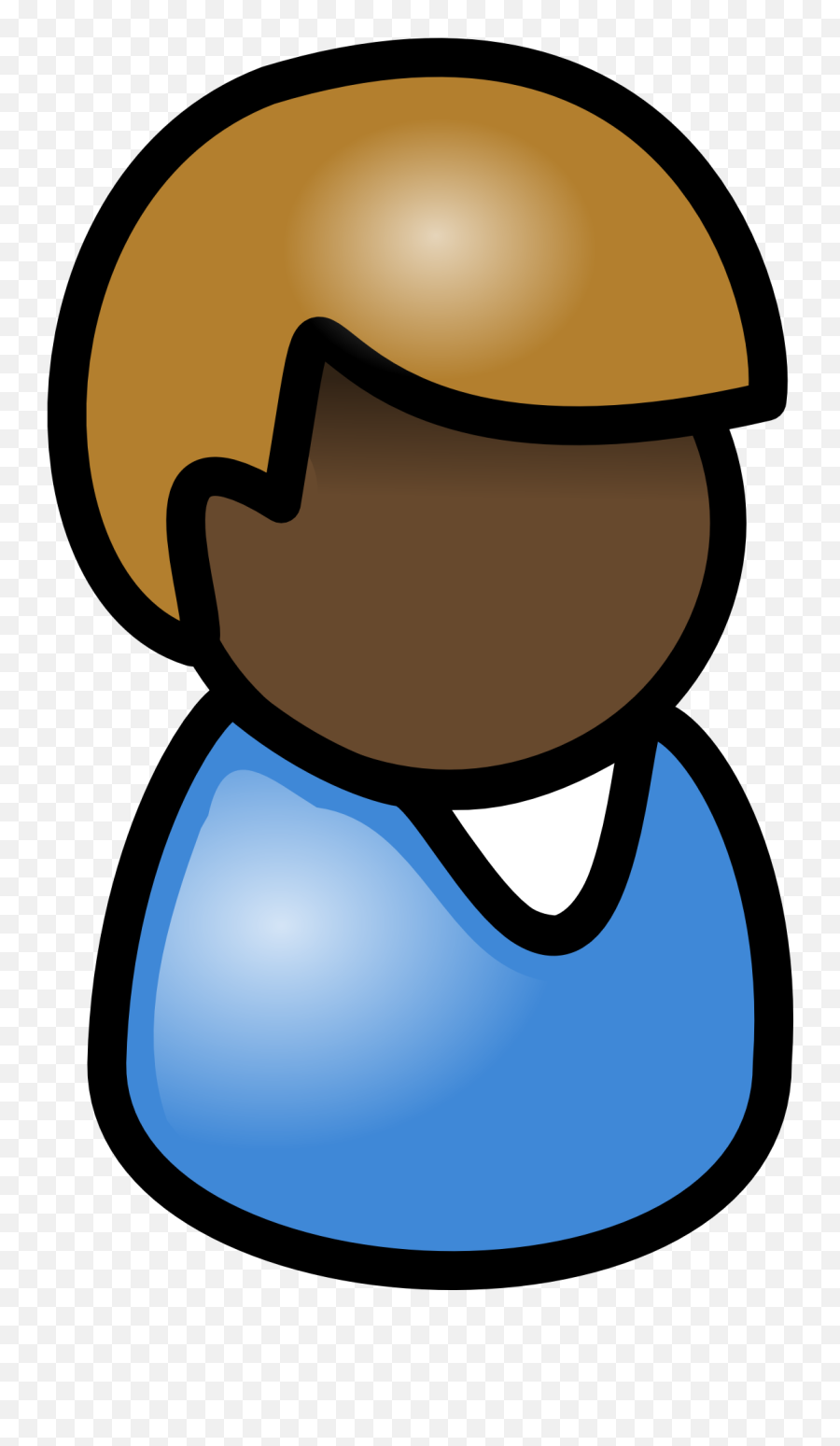 Man Avatar Icon Drawing Free Image Download - Vector Graphics Png,Blue People Icon