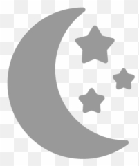 Single Atm Area - Star And Moon Svg png