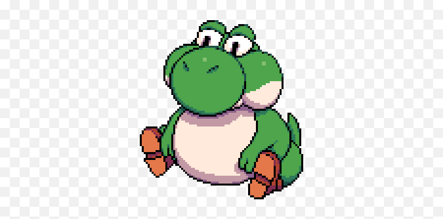 Fat Yoshi Pixelated U2014 Weasyl - Fat Yoshi Pixel Art Png,Yoshi Png ...