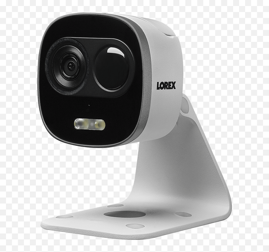 Wifi Hd Outdoor Camera With Motion Activated Bright White - Lorex Security Camera Png,White Light Transparent