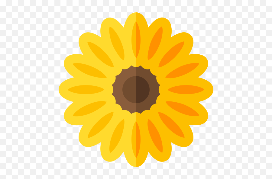 Sunflower - Free Nature Icons Japanese Flower Symbol Png,Yellow Flower Icon