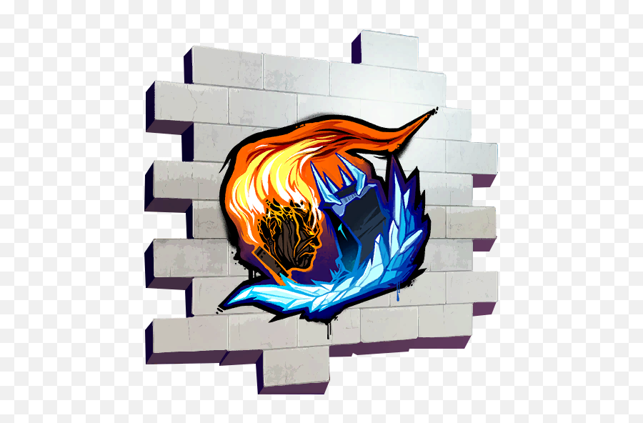 Fortnite Fire V Ice Spray - Png Pictures Images Fortnite Spray,Icy Icon