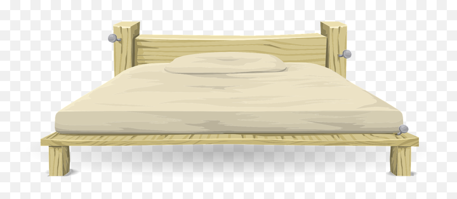 Furniture Clipart Twin Bed Transparent - Cliparts Png Bett,Bed Clipart Png